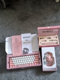 Belle Delphine X Ghost Keyboard, Mouse, and Mousepad + Accessories