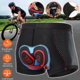Men Cycling Shorts 9D Gel Padded Underwear MTB Mountain Bike Bicycle Short Pants