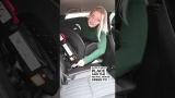 How to install ISO Fix car seat (please read description) #honda #childsafety #cartips