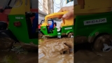 Bajaj Autorickshaw CNG | Diecast 1:18 Scale Miniature | TVS Auto | Mud off-road