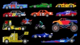 Sports Vehicles – Racing Cars & Trucks – The Kids’ Picture Show (Fun & Educational Learning Video)
