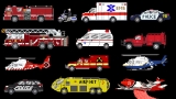 Emergency Vehicles – Rescue Trucks – Fire, Police & Ambulance – The Kids’ Picture Show