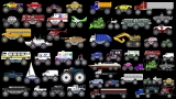 Monster Vehicles Collection – Monster Trucks – The Kids’ Picture Show (Fun & Educational)