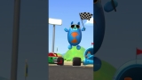 Blippi’s Speedy Race Car 🏎️🏁 #blippi #cars #vehicles #shorts