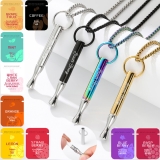 Breathlace Quit Smoking Vaping Anxiety Stress Relief Breathing Necklace & Core