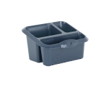 Kitchen Sink Tidy Organiser Brush Sponge Holder Washing Up Accessories – Navy