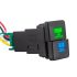 2 set Connectors Accessories Parts Electrical Equipment Cable Motorcycle