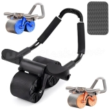 Abdominal Wheel Automatic Rebound Elbow Support Fitness AB Roller Core Trainer