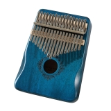 Thumb Piano 17 Keys Musical Instruments Finger Piano Gifts Royal Blue HWOG