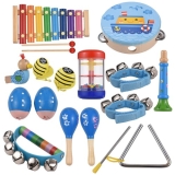 Wooden Percussion Instruments Set Musical Instruments Education Interesting G7O5