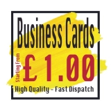 Business Card Print Full Colour Single &Double Sides 350 & 400gsm Custom Cards
