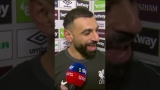 Mo Salah on his assist to Lucho’s opener vs West Ham  #premierleague #liverpool