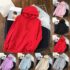 Girls Demon Slayer Anime Hoodies Sweatshirt Pullover Cute Cat Ear Top Pullover🔥