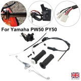 Brake Lever Hand Grip Throttle Cable Kit  for YAMAHA PW50 PY50 Motorcycle Parts