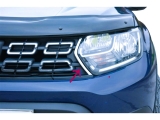 Grille Trims For Dacia Duster II 2018-2024 2 Pcs Stainless Steel Headlight
