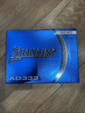 Srixon AD333 Golf Ball, ‎Men’s, 12 Balls – White