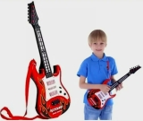 New Kids Electronic Guitar Musical Toy Gift LED Sound Music Instrument GUITARS