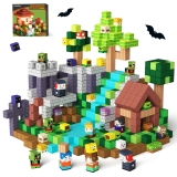 100Pcs Minecraft Magnetic Building Blocks Set Children Kids Educational Toy Gift