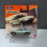 Matchbox 2025 Mainline – 1983 Ford Fiesta MK2 Green – Short Card – 84/125
