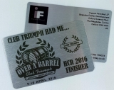 Aluminium Metal BUSINESS CARDS Membership Cards Loyalty PROFESSIONAL Printed