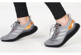 NEW ADIDAS Men’s  X90004d Lace-Up Grey Synthetic Running Trainers Sneakers BNIB
