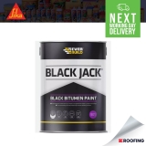 901 Black Bitumen Paint | Everbuild Black Jack | Weatherproof Protection |