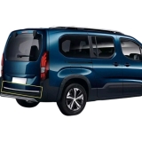 Boot Liner Tailgate Trim For Peugeot Partner Tepee 2008-2018 Stainless Steel