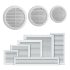 NIUXX Universal Stacking Kit for Washer and Dryer, Adjustable Stacking Shelf Kit