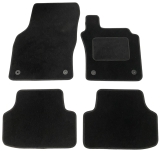 Fits VW Golf Mk7 2013-2020 Tailored Carpet Car Mats Black 4pcs Floor Mat Set
