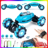 RC Electric 4WD Twist Stunt Car Kids Toys Hand Gesture Remote Control UK NEW