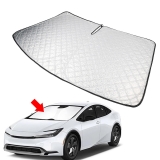 Car Foldable Windshield Sun Shade Visor Custom For Toyota Prius Hatchback 10-15