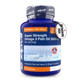 Omega 3 Fish Oil 2000mg EPA 660mg DHA 440mg Supports Heart & Brain Function
