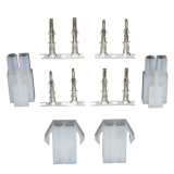 Pin Connectors 2 set Replacement Parts Electrical Equipment Motorcycle