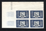 Monaco – Yt# PA 42 – 44 / Sc# C1 MNH -PBK(4) / IMPERF(edge creases) -Lot 0124429