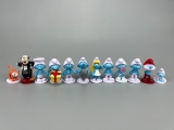 12 PCS Smurfs Action Figure 3-6CM PVC Gift Present Birthday Toy Gift New