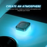 1x Mini Blue LED USB Car Interior Light Neon Atmosphere Ambient Lamp Accessories