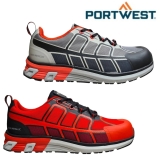 Mens Composite Safety Trainers Portwest FT17 Non Metallic Comfy Work Shoe UK7-12