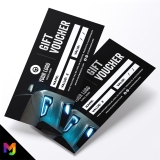 Custom Printed Business Gift Vouchers | Car Vehicle Valet Showroom Auto 01