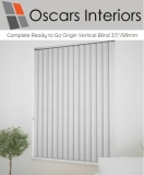 Complete Ready To Go Origin Budget Vertical Blind Cord & Chain Operation 3.5″