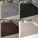 Solid Design Modern Rugs and Runners for Living Room Bedroom Hallway Kitchen