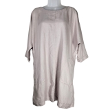 Aritzia Wilfred Delphine Dress Women’s M Mini Coastal Resort Pocket Viscose Boho