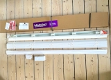 Blinds2Go White Wood Venetian Blinds, Width 150 CM x 92 CM NEW (Mistaken Order)