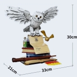 76391 Hogwarts Icons Collectors Edition Bird Building Blocks 3010pcs Adult Toys