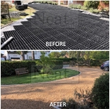 Gravel Grass Grid Paver Base Greenhouse Deck Path Turf Lawn Gravel Shed Garden