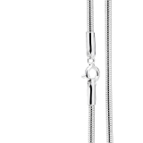 925 Sterling Silver Smooth Snake Necklace Chain 2mm thick – Multi Lengths