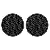 2x Car Cup Holder Anti Slip Insert Coasters Pads Mats Interior Accessories Black