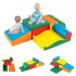 100PCS Magnetic Tiles Building Blocks Toys 3D Learning Educational Toy Set
