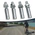 5pcs Black Rubber Band Motorcycle Parts For Frame Securing Ties Wiring Harness