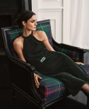 Lauren Ralph Lauren Women’s Velvet Halter Dress 4 Emerald Green  NO BELT