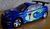 SUBARU IMPREZA RECHARGEABLE RADIO REMOTE CONTROL CAR GIRLS BOYS TOYS 2-SPEED. UK